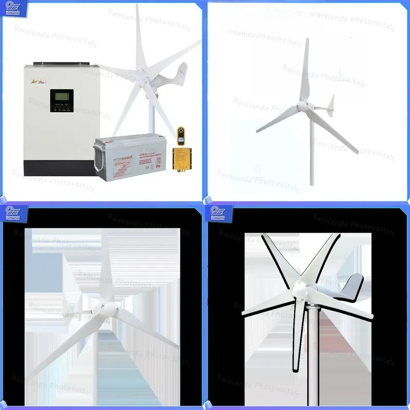 Renewable Energy Wind Solar - 1000W Windturbine Generator Kit Off Grid