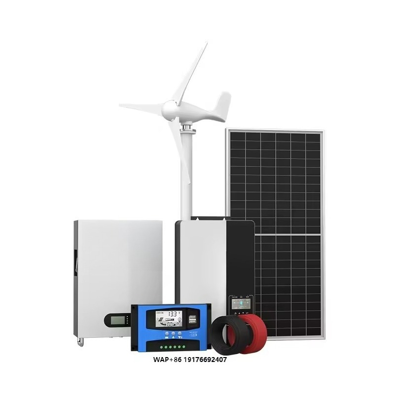 Renewable Energy Wind Solar - Zonne-windturbinesysteem 1kW 1200W 1500W Zonne- en