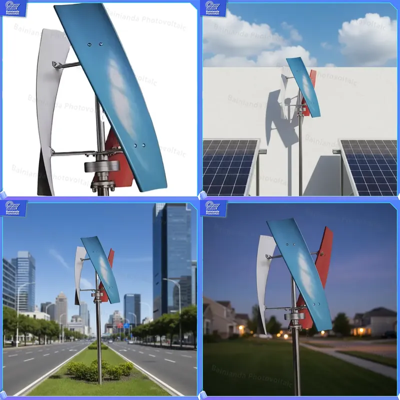 Renewable Energy Wind Solar - 300W Windturbine Generator Zonne-hybride Systeem Hernieuwbare