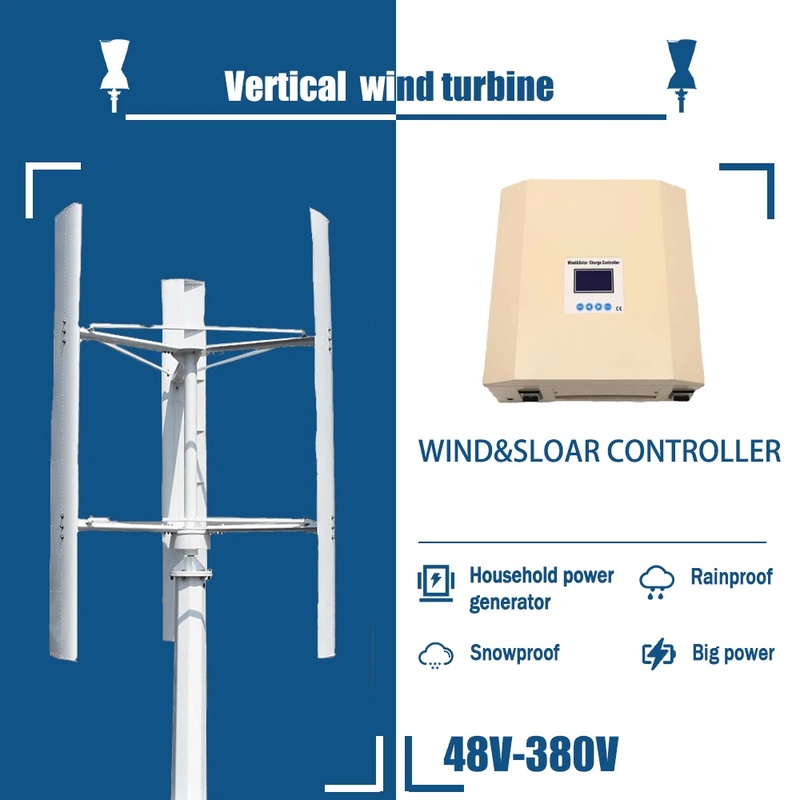 Renewable Energy Wind Solar - Windturbine 10KW 15KW 12V-380V Hernieuwbare energie