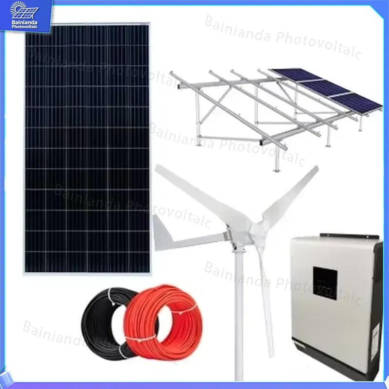 3KW 5KW 10KW Hybride Wind-zonn - Renewable Energy Wind Solar recensie en prijs