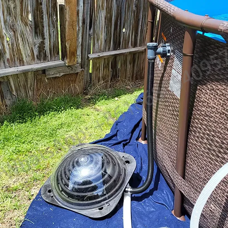 Draagbaar zwembad zonne-verwar - Solar Pump Controller recensie en prijs