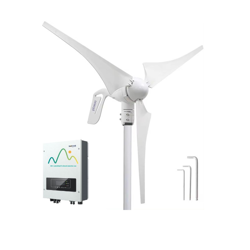 Zonne-windturbinesysteem 1kW 1 - Renewable Energy Wind Solar recensie en prijs