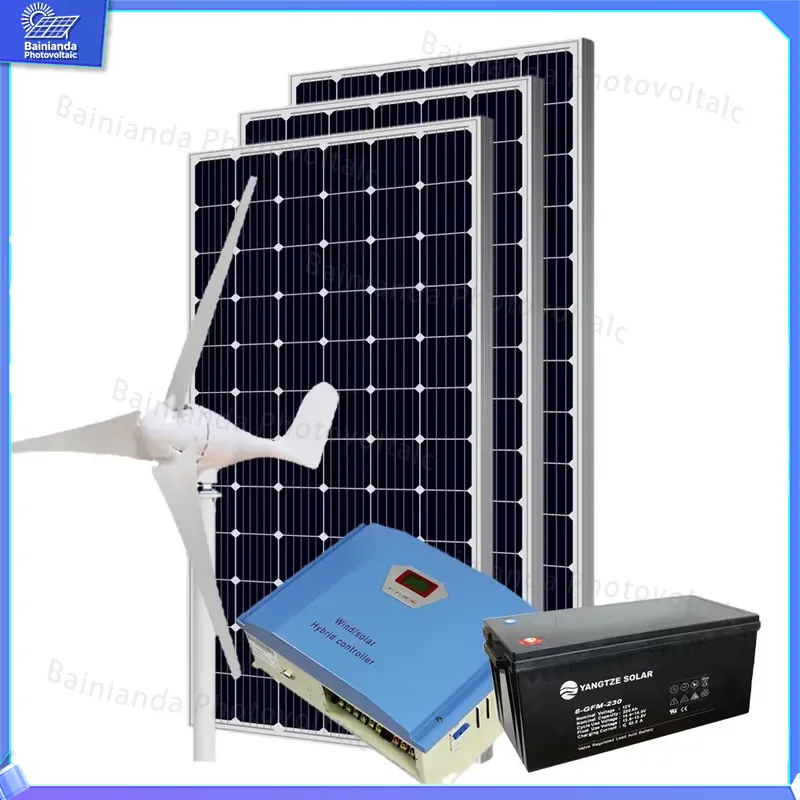 1KW Hybride Zonne-windturbines - Renewable Energy Wind Solar recensie en prijs